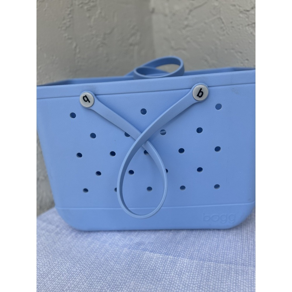 Bogg Bag Baby Bogg Tote Carolina Blue Waterproof Washable Beach Bag large